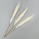 Pampas artificial grass, height 70 cm, 6 brushes, milk color