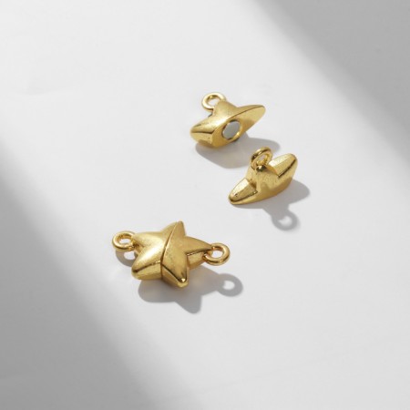 Magnetic “Star” castle (set 2 pcs.), Color gold-1
