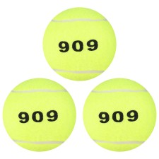 A set of balls for large tennis Onlytop No. 909, training, 3 pcs., Mix colors