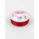 Satin tape, 3 mm × 45 ± 1 m, color red No. 26