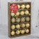 Set of balls plastic D-3 cm, 20 pcs "overflow" gold