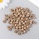 Beads for creativity, "Cocoa" D-0.8 cm, set 20 grams