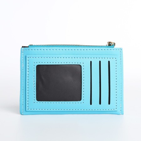 Cardholder with lightning, blue color-1