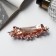 Hair clip "Waltz of Flowers" beads, 9 cm