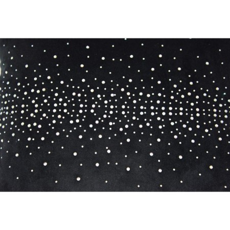 Pillowcase Sofi de Marko "Petunia", size 45x45 cm, black color-1