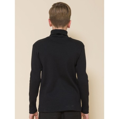 Turtleneck for the boy Pelican, height 152 cm, black color-2