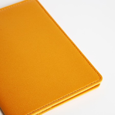 Cover for passport, yellow color-5