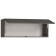 Sherlock hinged cabinet, 902 × 314 × 350 mm, 1 door, chipple grace graphite / MDF graphite