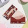Money envelope "On Birthday!" Glitter, Congrev, Coffee, 17x8 cm