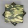 Gift folding box, packaging, “khaki”, 26 x 26 x 8 cm