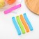 Clamps for a package, 11 cm, 5 pcs, color mix
