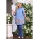 Female shirt, size 54, blue color