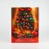 Laminated vertical "Cozy New Year", Christmas tree, l 31 x 40 x 11.5 cm, New Year