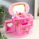 Musical Mechanical Mechanical "Princess chest" Pink 17.5.20x11 cm