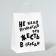 Gift package with jokes, craft "Do not be sad", white, 24 x 14 x 28 cm