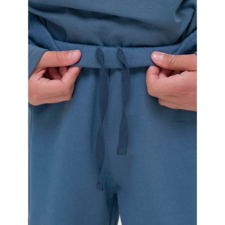 Pants for boys, height 146 cm, gray color-7