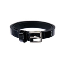 Artificial leather belt for girls, size 75 cm