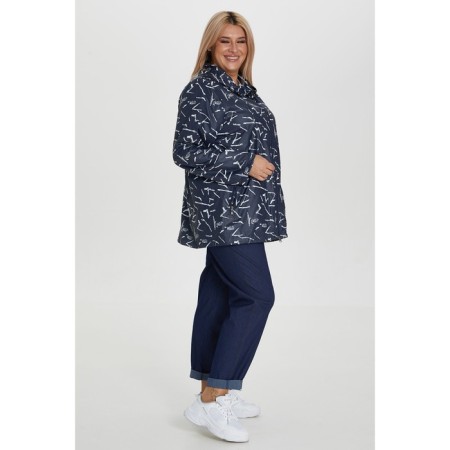Women's jacket, size 58, dark blue color-2