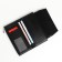 Women's wallet on magnets, black color
