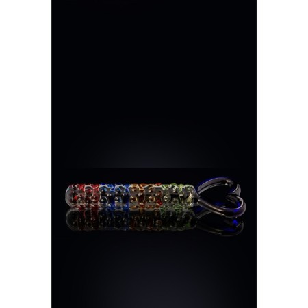 Unrealistic phallimitator Sexus Glass, glass, transparent, 22.5 cm-5
