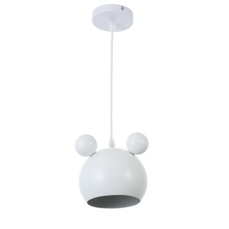 Bayerlux lamp "Barney" E27 40W white 20x20x20-120cm