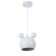 Bayerlux lamp "Barney" E27 40W white 20x20x20-120cm