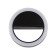 LED ring lamp for Luazon AKS-03, from batteries, 3 modes, black