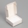 Box for jewelry, packaging, “white”, 7.5 x 7.5 x 3 cm