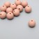 Busina silicone "round" soft beige d = 1.2 cm
