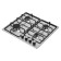 Honing panel Homsair HGS643GS, gas, 4 burners, gray