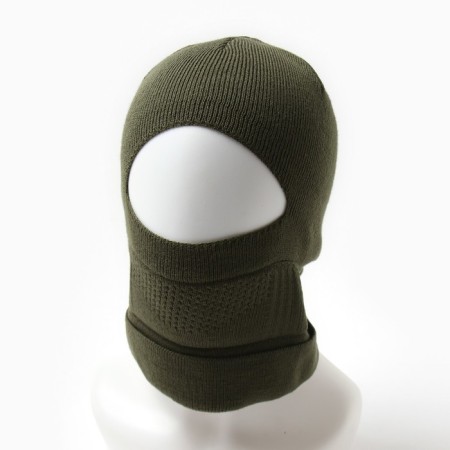 Men's Balaklava hat, khaki color, size 58