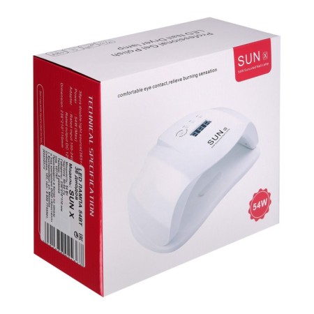 Jessnail Sun X, UV/LED, 54 W, 36 Timer, Timer 10/30/60 sec, white-23