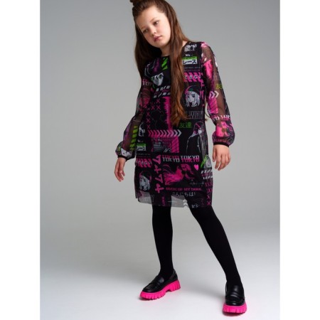 Dress for girls, height 140 cm-3