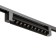 Simple Simple Linza lamp LED 20W Black 34x3.5x4.5 cm