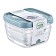 Set of food containers Hobbylife Trend, 0.9 l, 3 pcs, color mix