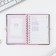 Questionnaire on a lock, in a solid cover A6, 40 sheets of "Questionnaire of a cool girl and her friends"