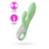 Unrealistic vibrator Satiffyer Air Pump Bunny 5, silicone, green, 15 cm
