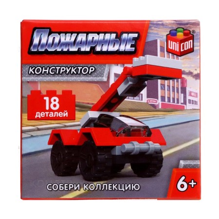 Designer city "Fire machine", 18 parts-3