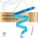 Ribbon for rhythmic gymnastics with a stick Grace Dance, 6 m, blue color