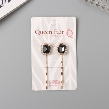 Invisible hair "Morven" (set 2 pcs) grace, 5 cm, gold-2