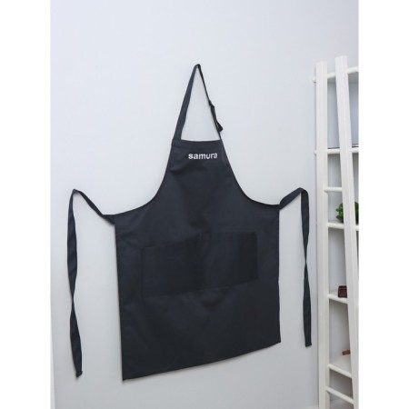 Apron Samura, 90 × 70 cm, gray color-2