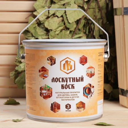 Moisture and lion-protective impregnation "Patchwork wax" 3l