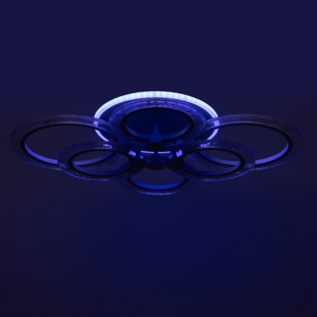 Люстра с ПДУ 1888/6 LED 108Вт диммер белый 44х62х12 см BayerLux-15