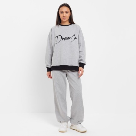 Women's costume minku: casual collection color gray, river 42-6