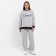 Women's costume minku: casual collection color gray, river 42