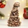Figure "Snake on the Christmas tree" bronze, 10cm
