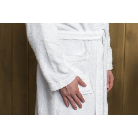 Tainted shaft robe, white color, size 62-1