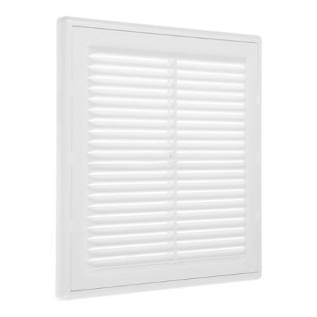 Ventilation grate Zein Lux LP210, 210 x 210 mm, with a net, detachable-5