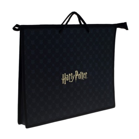 Folder for drawings and drawings A3, 475 x 345 x 50 mm, with plastic handles, lightning from above, Hatber Off-1