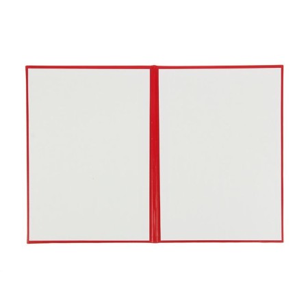 Address folder "Bumvinyl, red, A4-1